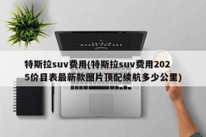 特斯拉suv费用(特斯拉suv费用2025价目表最新款图片顶配续航多少公里)