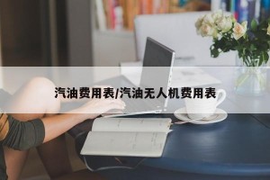 汽油费用表/汽油无人机费用表